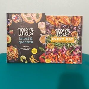 Lot of 2 Tasty Cookbooks NEW